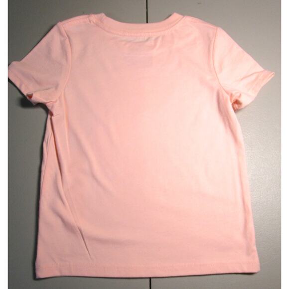 Cat & Jack Toddler Girl's T-Shirt Size 3T Pink Horse Graphic Short Sleeve Cotton - Picture 2 of 5